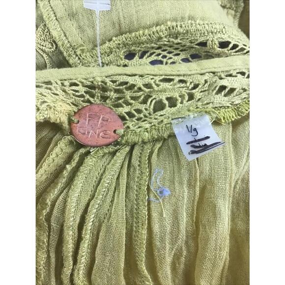 Free People Yellow Blouse - Picture 10 of 14